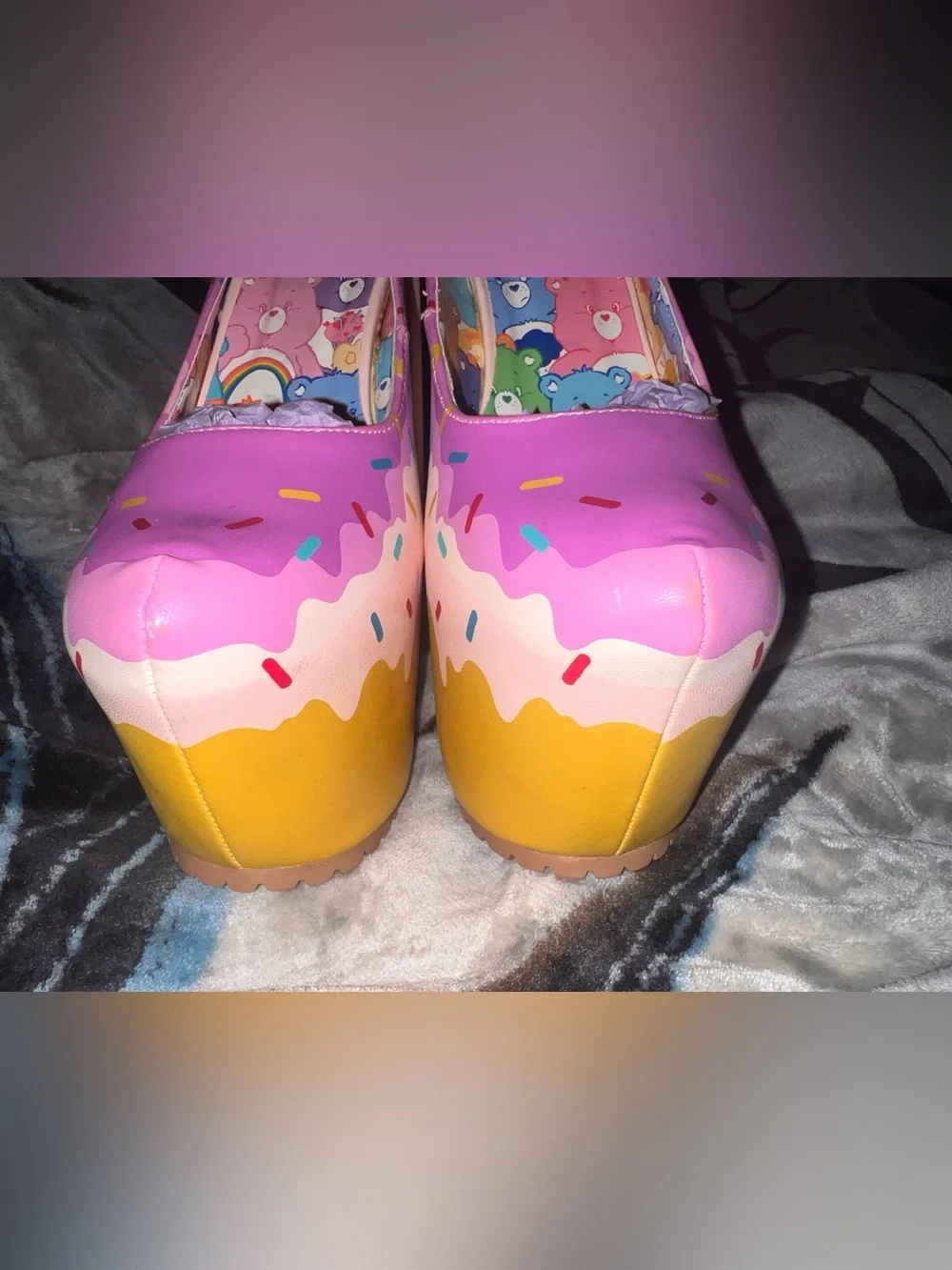 Iron Fist Care Bears Spring Fling Sprinkle Platform Mary Janes